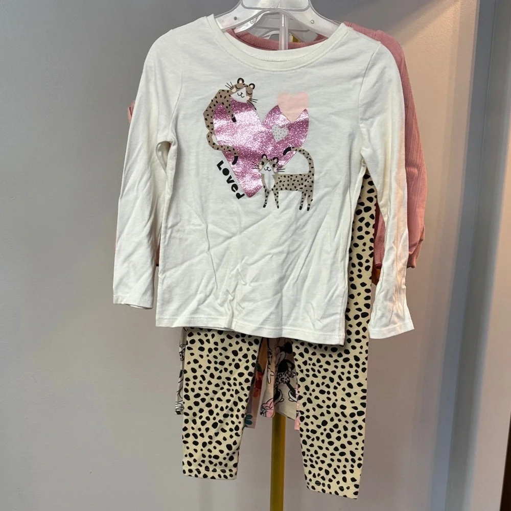 Limited Too Minnie Mouse 2 T bundle Too and Pants Set